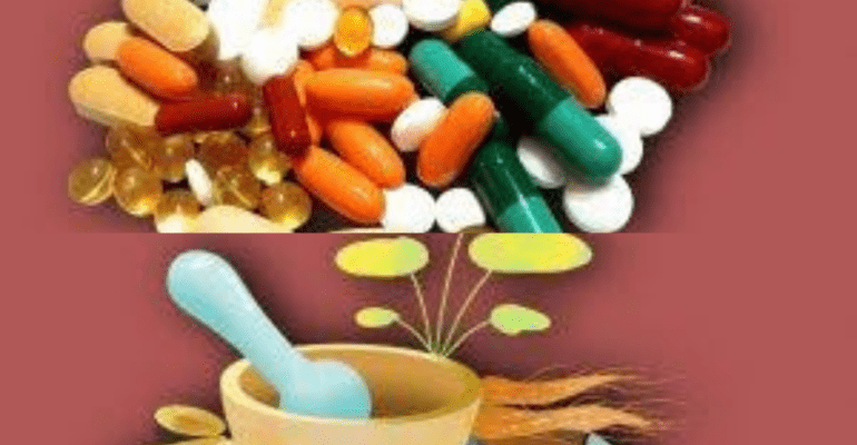 Modern medicine and traditional medicine