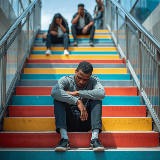 A student who struggles with substance abuse. Photo credit - AI Generated