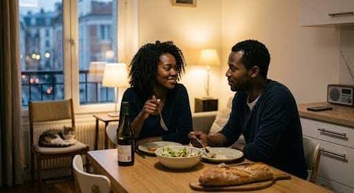 A couple enjoying the mundane things of life. Photo credit - AI Generated
