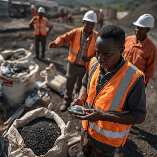 Mineral substances in the mining sector. Photo credit - AI Generated