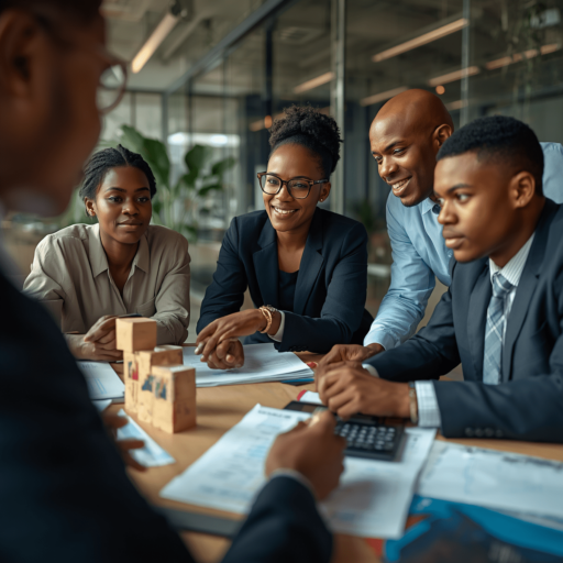 Human capital being discussed. Photo credit - AI Generated