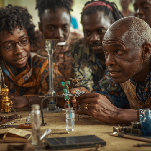An illustration of researchers looking at the Tsetse Fly and the consequences that come with it. Photo credit - AI Generated