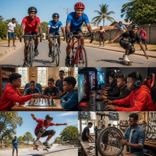 All the other sports played in Kenya. Photo credit - AI Generated