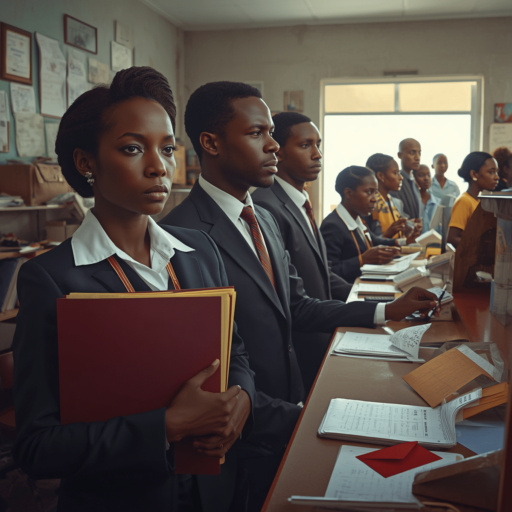 Administrative issues in the public service office. Photo credit - AI Generated