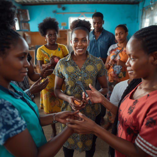 Women's empowerment in effect. Photo credit - AI Generated
