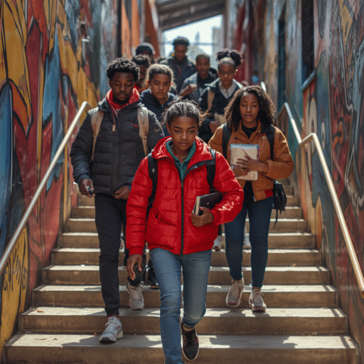 The strength of the youth. Photo credit - AI Generated