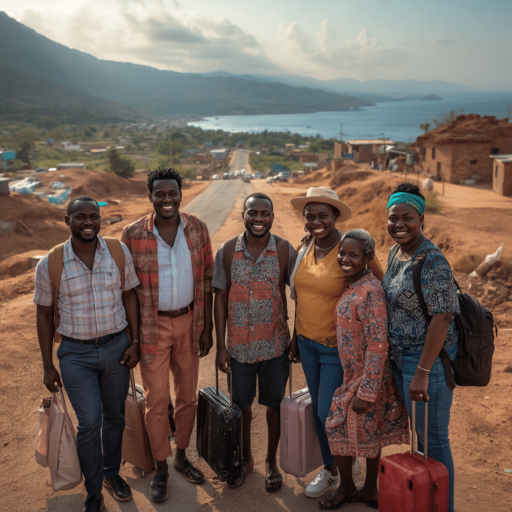 People touring another country. Photo credit - AI Generated