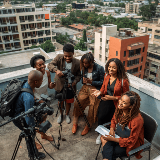 An illustration of African media. Photo credit - AI Generated